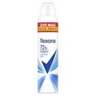 Desodorante feminino rexona cotton dry aerosol antitranspirante 72h com 250ml