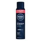 Desodorante Nivea Men Deep Maxxtech Carvão Ativado Aerossol 200ml