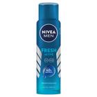Desodorante Nivea Men Fresh Active Antitranspirante Antibacteriano Aerosol 150ml