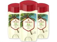 Desodorante Old Spice Fiji Sem Alumínio - Masculino - 90ml (Pack com 3)