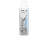 Desodorante Rexona Clinical Aerossol - Antitranspirante Feminino sem Perfume 150ml