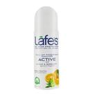 Desodorante roll-on ativo 2,5 onças da Lafes Natural Body Care (pacote com 2)