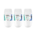 Desodorante Roll-On Corpo A Corpo Sport 50Ml - Kit Com 3Un