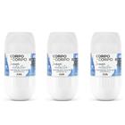 Desodorante Roll-On Corpo A Corpo Suave 50Ml - Kit C/3Un - Davene