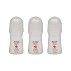 Desodorante Roll-On Crysal 70Ml Dust - Kit Com 3Un
