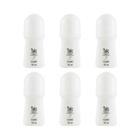 Desodorante Roll-On Crysal 70Ml Talc - Kit Com 6Un