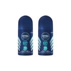 Desodorante Roll-on Nivea 50ml Masc Dry Fresh - Kit C/ 2un