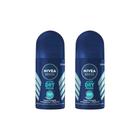 Desodorante Roll-On Nivea 50Ml Masc Dry Fresh - Kit Com 2Un