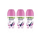 Desodorante Roll-on Rexona 50ml Feminino Powder - Kit C/3und