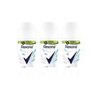 Desodorante Roll-on Rexona 50ml Feminino Sem Perfume-Kit 3un