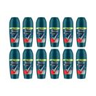 Desodorante Roll-On Rexona 50Ml Masc Antibact Invisible-12Un