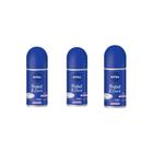 Desodorante Rollon Nivea Protect e Care 50 Ml - Kit C/ 3un