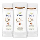 Desodorante Stick Dove Shea Butter Kindest 3x75ml sem alumínio