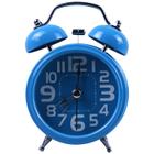 Despertador Vintage Azul: design elegante e alarme potente para acordar até quem tem um sono profundo