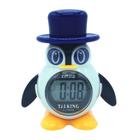 Despertador VISIONU French Talking LCD em forma de pinguim