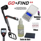 Detector de metais go-find 44 metal ouro prata go find 44 minelab ouro metal profissional portátil