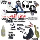 Detector de metais gold monster 1000 ouro garimpo metal gm-1000 minelab ouro metal profissional portátil