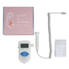 Detector ultrassônico, display LCD de frequência cardíaca de bebê