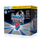 Detergente Lava-louças Finish Quantum Ultimate Caixa com 30u