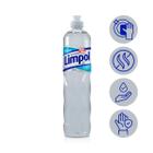 Detergente Líquido Cristal Antiodor Limpol Bombril 500Ml