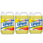 Detergente líquido neutro Limpol 5lts - Kit com 03 galões