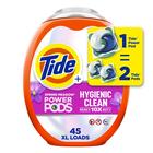 Detergente para roupa Tide Hygienic Clean Heavy Duty 45 pacotes