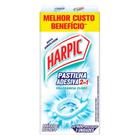 Detergente Sanitário Pastilha Adesiva Cloro Harpic 3 Unid