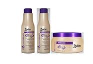 DETRA NUTRI CONTROL SHAMPOO 2x 500ml CONDICIONADOR 2x 500ml e MÁSCARA 400g - R