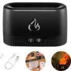 Difusor Aromatizador Flame Umidificador Ar Óleos Essenciais perfeito para ambientes - LIPPIN