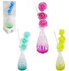 Difusor de Aromas para Ambientes Vaso de Vidro Degrade Colors 20cm - Top Rio