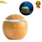 Difusor De Aromas Umidificador USB Bola Com Led 130ml