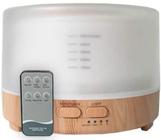 Difusor Grande 500ML Aromatizador Umidificador Ultrassônico Led Madeira