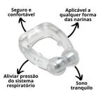 Dilatador nasal respire melhor sono tranquilo aparelho anti ronco