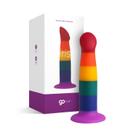 Dildo Colorido em Silicone Go Play Íris