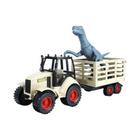 Dino Island Adventure Trator E Velociraptor Ref.1530 Bege