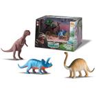 Dino Park Collection 3 Dinossauros Miniatura - Bee Toys