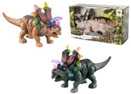 Dinossauro Agujaceratops com Som Luz e Movimento