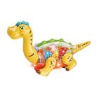 Dinossauro Baby Musical Bate E Volta Com Som E Luzes 3d - Dm Toys