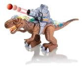 Dinossauro Brinquedo Grande Lança Bola Com Som e Luzes - TOYS