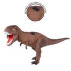 Dinossauro Brinquedo T-Rex Dino Park Vinil Articulado c/ Som