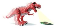 Dinossauro C/ Som Luz E Movimento Anda Tiranossauro 658 Bee Toys