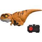 Dinossauro com Controle - Atrociraptor Laranja e Marrom Hbd53