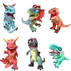 Dinossauro De Borracha Miniatura Brinquedo animais infantil