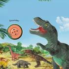 Dinossauro De Borracha T-Rex C/ Som Tamanho Grande Dino World.