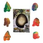 Dinossauro De Brinquedo Divertido Colorido 6 Opções Sortido - DM Toys