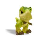 Dinossauro Dino Baby Bonecos Articulado Top Jurassic World T-Rex Verde Cód. 1798 - Pupee