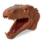 Dinossauro Dino Fantoche T-rex Marrom 878 - Adijomar