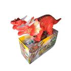 Dinossauro Dragão 2 Cabeças Vermelho Com Som E Luz 99 Toys