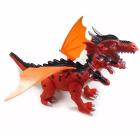 Dinossauro Dragão 5 Cabeças Anda Luz E Som - TOYS