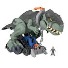 Dinossauro Interativo com Luz e Som - Dino Mega Rugido Selvagem - Jurassic World Imaginext - Fisher-Price